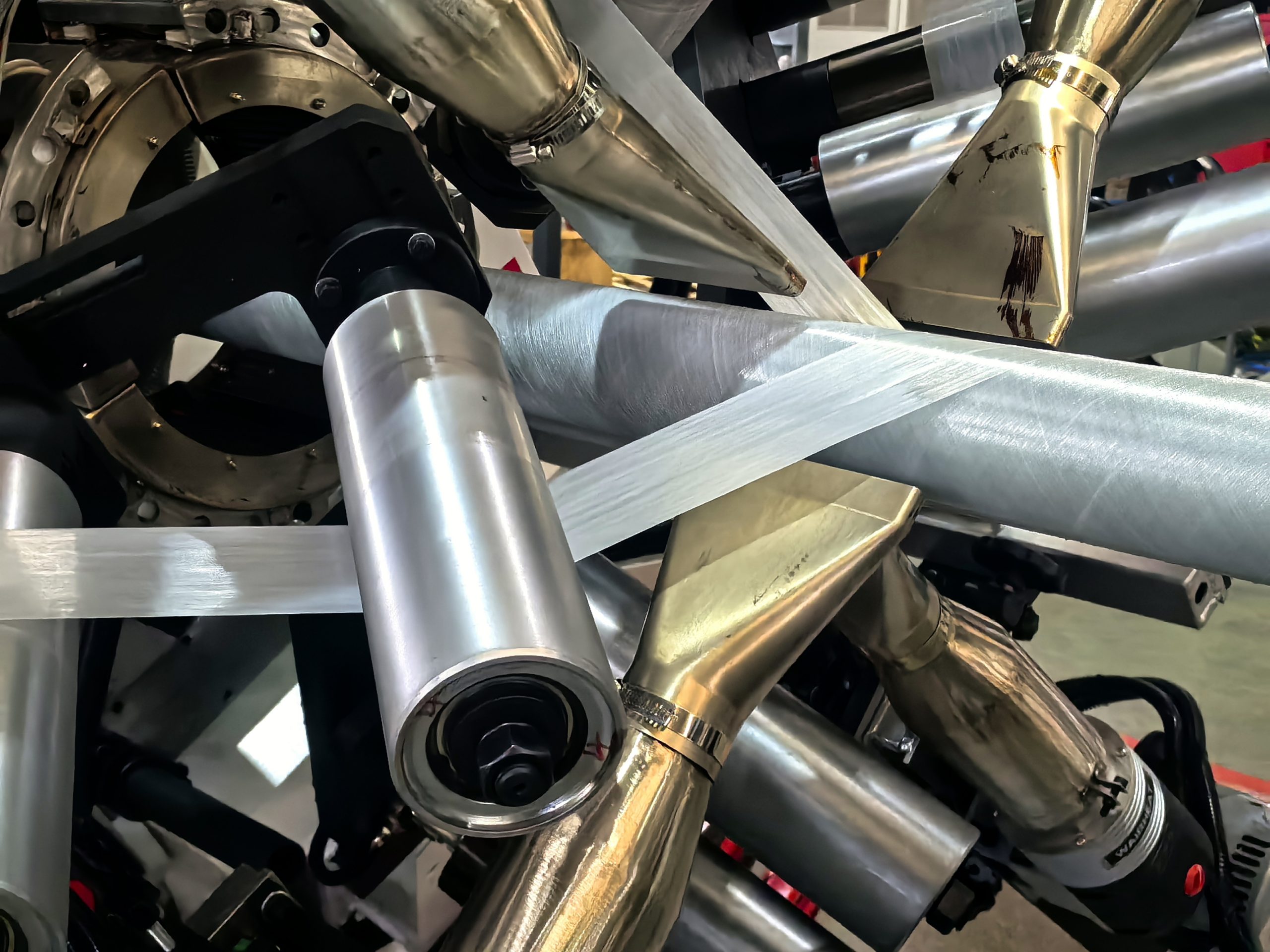 glass fiber taping machine